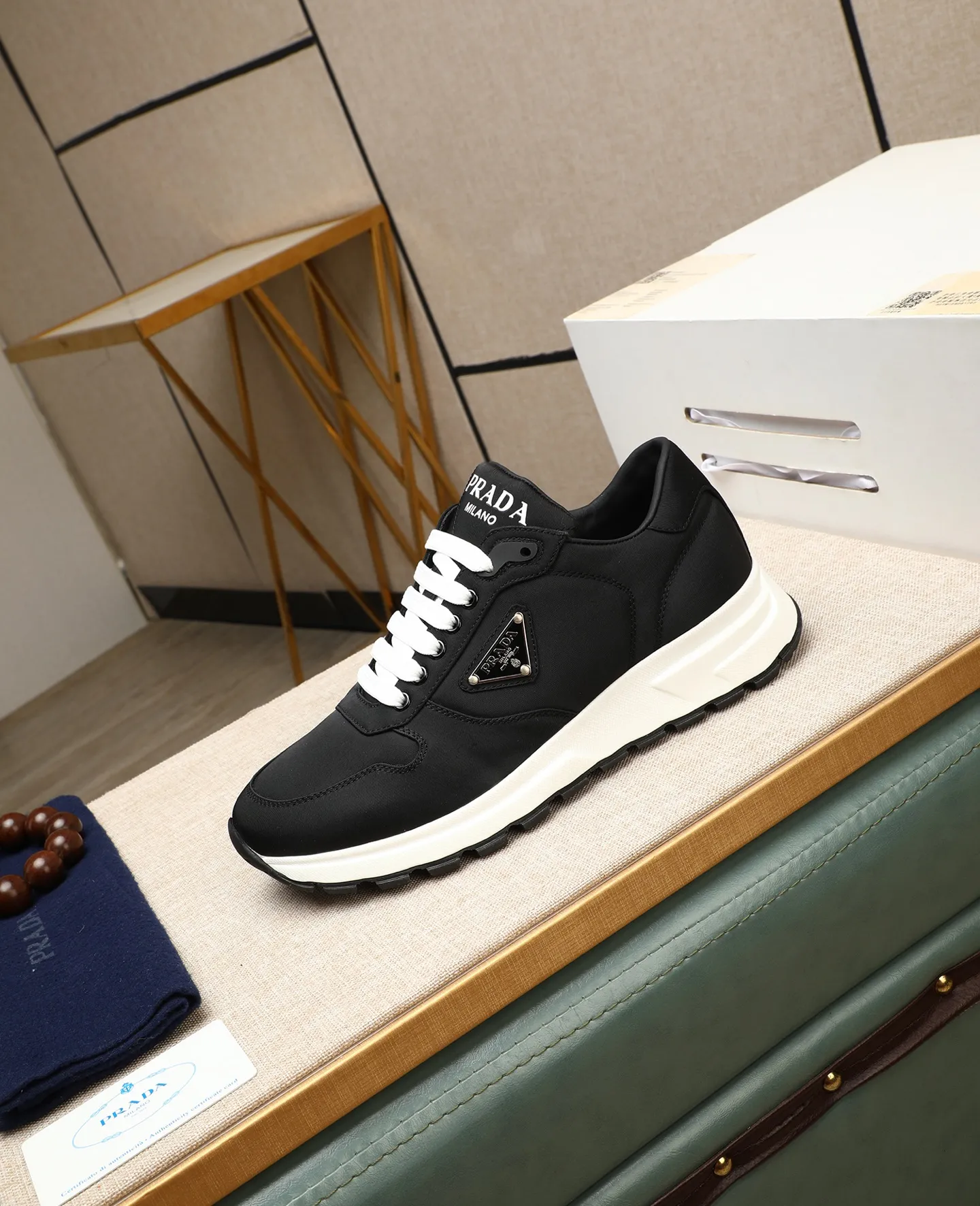 Men's shoes 💰540 🌹🌹[PRADA—Prada] 2025 latest model 🙈original replica! 👟👟👟Available here. The workmanship is top-notch. The upper is made from Italy. 🇮🇹Imported first-layer cowhide. ❗️Breathable genuine leather lining @Suitable for travel. The original version has an enlarged engraved sole, making it suitable for all kinds of travels, showing low-key luxury. Let quality speak for itself. Color: Size: 38-45